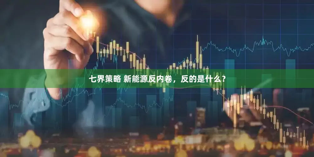 七界策略 新能源反内卷，反的是什么？