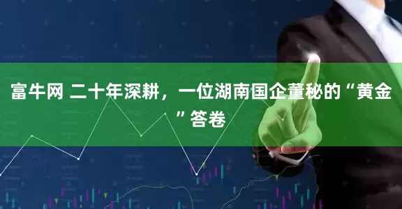 富牛网 二十年深耕，一位湖南国企董秘的“黄金”答卷